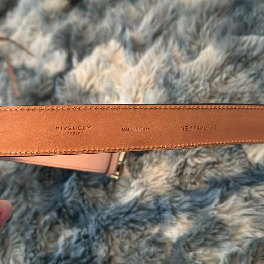 Givenchy Pink 3CM Belt